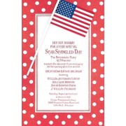 4th Of July Invitations, American Flag, Odd Balls